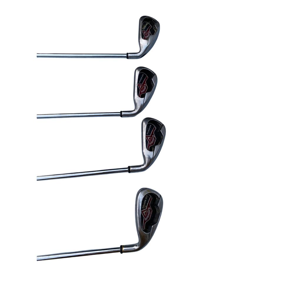 Set of 4 Callaway 2006 Big Bertha 5 6 7 and 9 set of Irons RH 75g Reg Graphite